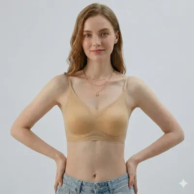 Bustiera dama, ST010, Crem