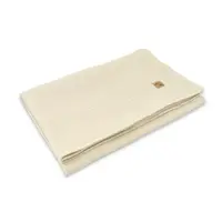 Paturica moale, Qmini, 75x100 cm, Din muselina dubla, Warm Beige
