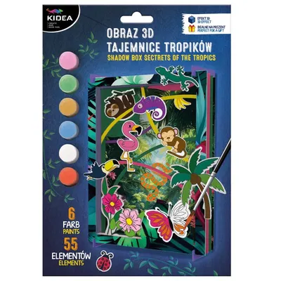 Tablou 3D Kidea – Misterul Tropicelor