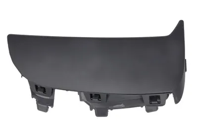 Bandou bara fata stanga potrivit PORSCHE MACAN 95B dupa 2018 - (exterior, plastic, negru-mat)