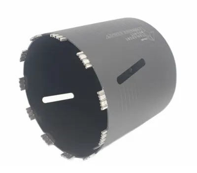 Carota diamantata PREMIUM ø202mm x 180mm x M16 pentru gaurire Beton armat, Zidarie, Granit - DXDY.P0117.202