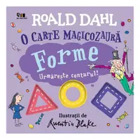 O carte magicozaură. Forme. Urmărește conturul! - Hardcover