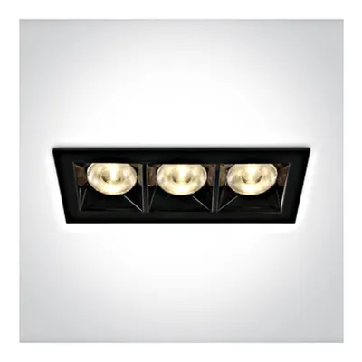 Tekla LED 12W 960lm 3000K 38° 220-240V IP20 negru