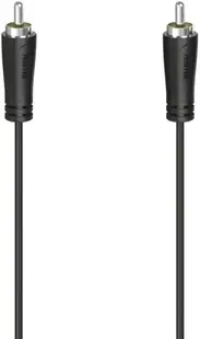 Cablu audio Hama - 205098, RCA/RCA, 1.5 m, negru