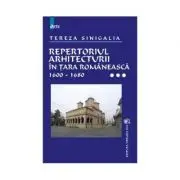 Repertoriul arhitecturii in Tara Romaneasca, volumull III