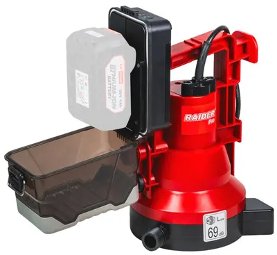 Raider R20 - RDP-CWP20 pompă submersibilă cu acumulator, 20V, Solo