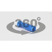 Mufa glisanta complet izolata , alama stanata, albastru KTCSH3 2,5mm2, 2,8×0,5 mm