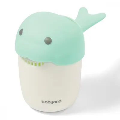 Recipient Baby Ono pentru clatit parul Whale verde