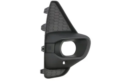 Grila ventilatie bara fata dreapta potrivit OPEL CORSA F dupa 2019 - (cu orificii pentru lumini de zi, negru, GS LINE)