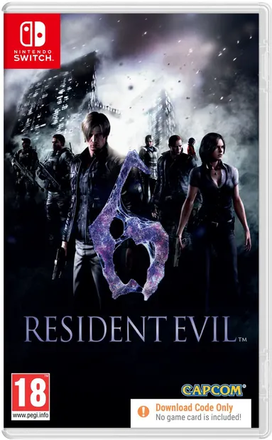 Resident Evil 6 - Cod în cutie (Nintendo Switch)
