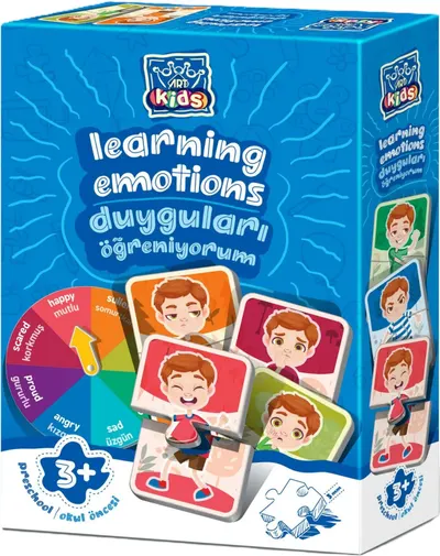Joc de societate Pre-School Learning Emotions - Pentru copii