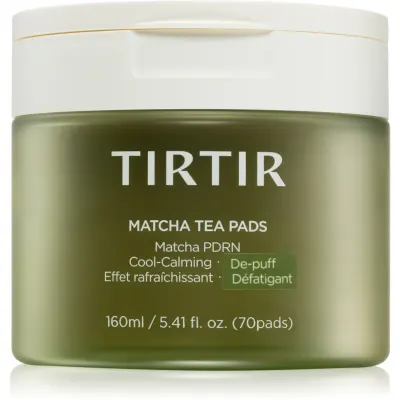 TIRTIR Matcha Tea Pads dischete calmante cu efect racoritor 70 buc