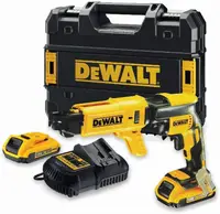 Șurubelnită cu acumulator DeWALT - DCF620D2K, 18V, cu 2 baterii, încărcător și umplutură
