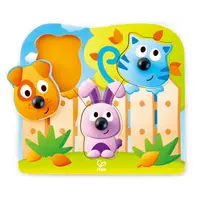 Puzzle de lemn pentru bebeluși Hape - Animale