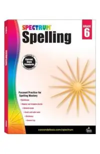 Spectrum Spelling, Grade 6