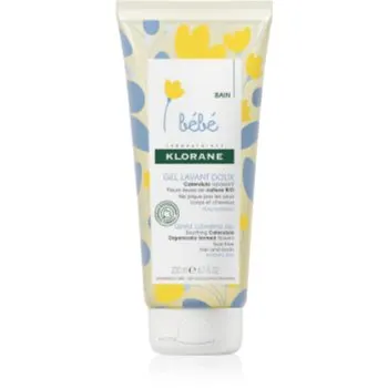 Klorane Bébé Calendula Gel de curatare delicat pentru nou-nascuti si copii