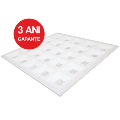 Panou Led 595x595, 48W, 4800 lumeni 4000K, lumina neutra garantie 3 ani