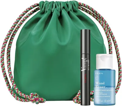 Pupa Set- Rimel Vamp! All In One și Degrimeur, 9 + 50 ml + Penar