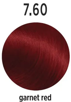 Vopsea de par Profesionala ELEMENT Garnet Red 7.60 - 100Ml