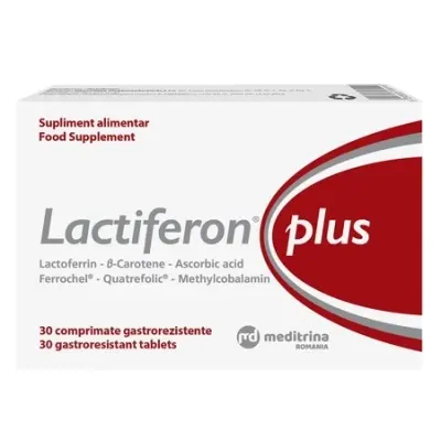Lactiferon Plus, Meditrina Pharmaceuticals | 30 comprimate
