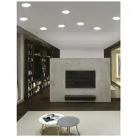 Plafoniera PANEL Alb Aluminiu & Acrylic LED 6 Wat 220-240 430Lm 3000K IP20