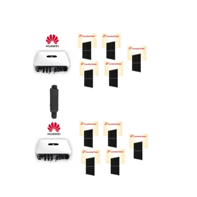 Kit Fotovoltaic Extins 4.4kW cu 2 Invertoare Huawei, 10 Panouri Canadian Solar si Dongle de Sincronizare