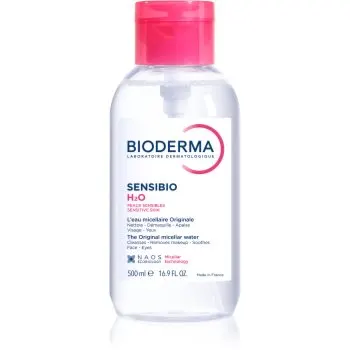 Bioderma Sensibio H2O apă micelară pentru piele sensibilă cu pompiță
