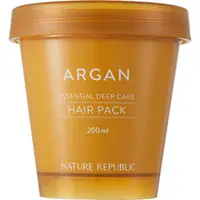Masca pentru par deteriorat Argan Essential Deep Care Hair Pack, 200ml, Nature Republic