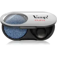 PUPA Milano Vamp! Radiant Baked Eyeshadow fard de culoare vibranta si lunga durata culoare 307 Denim Blue - METALLIC 1 g