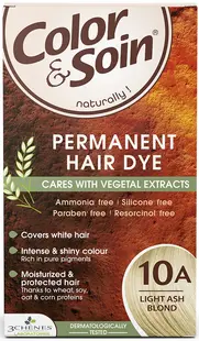 3 Chenes Color & Soin Vopsea de păr, 10A Culoare blond cenușiu deschis