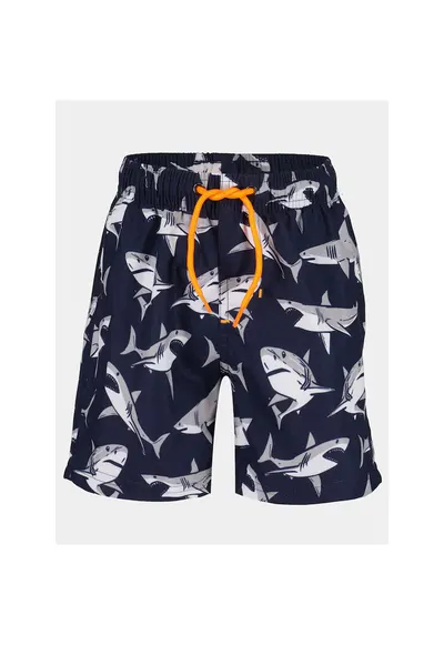 Short de baie baieti - 303576066 - Albastru inchis - Poliester