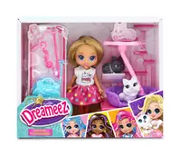 Papusa cu accesorii, Dreameez, Kitten Playground