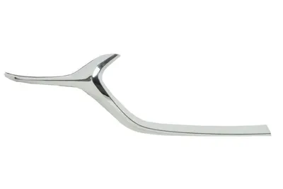 Spoiler bara Fata Dreapta plastic, crom potrivit MAZDA 3 dupa 2018 Sedan dupa 2019