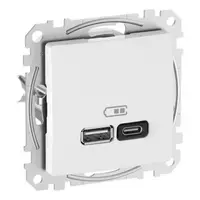 Sedna Design, Priza USB A+C, 45W, alb