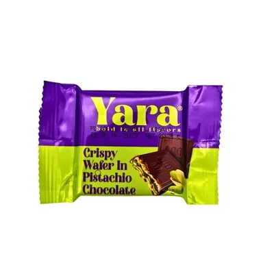 Napolitană LOOK-ME YARA cu fistic, 20 g – Gustare crocantă cu cremă fină Engros
