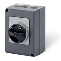 Intrerupator separatorn20A 3P+N IP66 105x150x82mm Y1 IK10 GENERAL GREY/BLACK