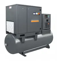 Compresor de aer profesional cu surub, cu uscator de aer - 5.5 kW, 550 L/min, 13 bari - Rezervor 500 Litri - WLT-5.5/500-P-COMBO-13bar