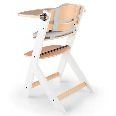 Scaun de masa Kinderkraft Enock White 3 in 1 cu pernuta