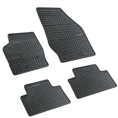 Set covorase auto din cauciuc Volvo XC90 2002-2015, presuri FROGUM, negre, 4 buc.