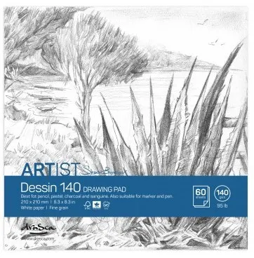 Caiet de schițe Drasca Dessin - Artist S.Boykinov, 60 de foi