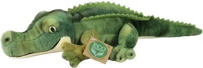 Jucărie de pluș Rappa Eco Friends - Crocodil, 34 cm