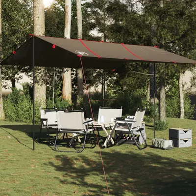 Gossi prelata de camping, maro, 451x420 cm, impermeabila