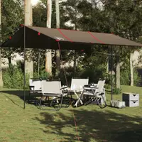 Gossi prelata de camping, maro, 451x420 cm, impermeabila