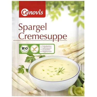 Set 2 x Supa Crema Bio de Sparanghel, Cenovis, 60 g