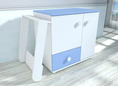 Mobilier camera copii si bebelusi MyKids Lucky alb-antik