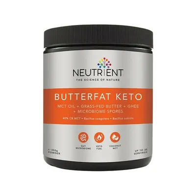 Butterfat Keto MCT Powder, Neutrient (350g)