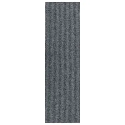 vidaXL Covor traversă de captare a murdăriei, gri, 100x400 cm
