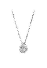 Colier Argint Lacrima - Cristale Swarovski