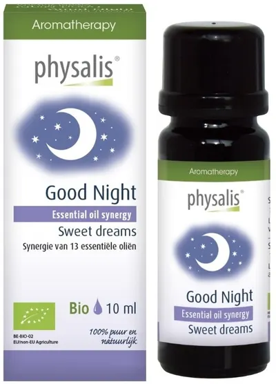 Sinergie bio „Noapte bună” cu 13 uleiuri esențiale, 10 ml, Physalis