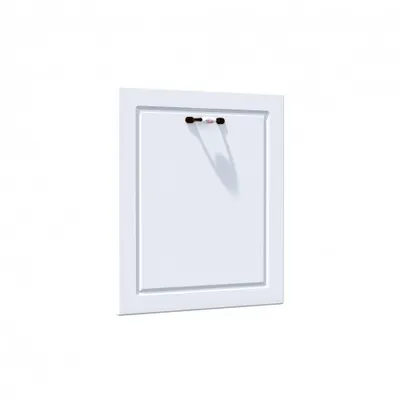 Front pentru masina de spalat vase 60cm MDF alb drept